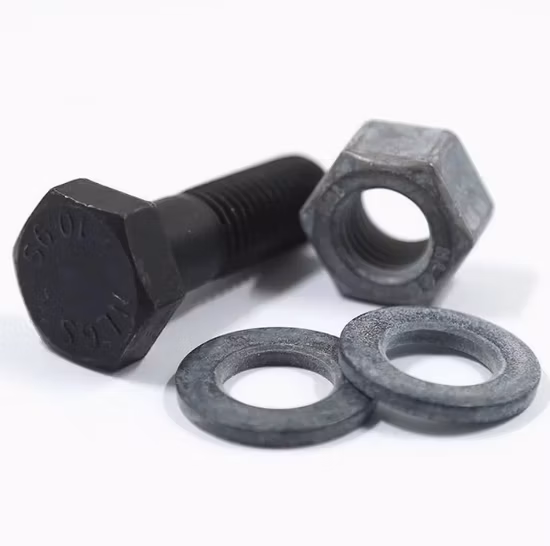 Bullone esagonale pesante per giunto in acciaio strutturale ASTM A490 A325 F10t