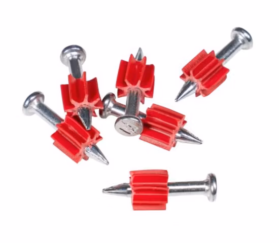 Perno di azionamento di fissaggio del chiodo per strumenti azionati da polvere Perno di gas e cella a combustibile con striscia (asta di restringimento) Pd2.6 e 3.0